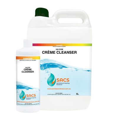 Creme Cleanser can be used in the kitchen or bathroom