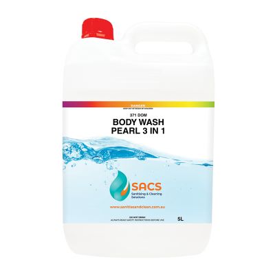 Body Wash Pearl 3 in 1  in 5 litres