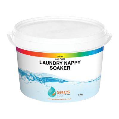 Laundry Nappy Soaker in 5kg Pail