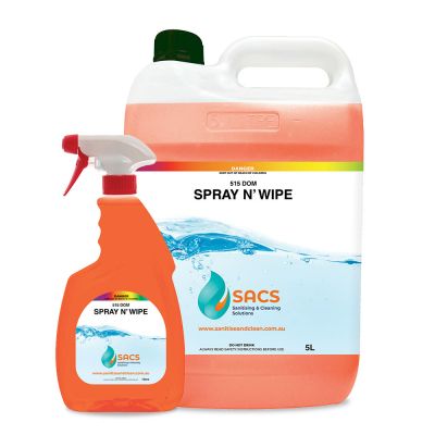 Spray N' Wipe available in many sizes
