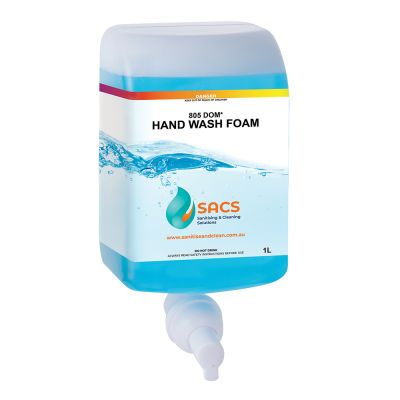 Hand Wash Foam is available in bulk buy 6 x 1 Litre convenient pumps