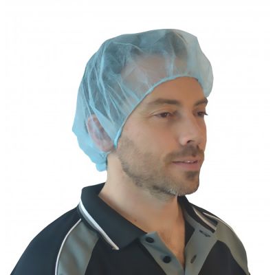 Pro-val Round Bouffant Protective Caps blue